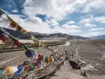 leh ladak flag faith mountain